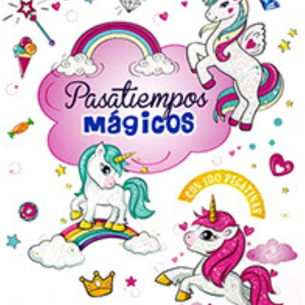 PASATIEMPOS MAGICOS 100 PEGATINAS