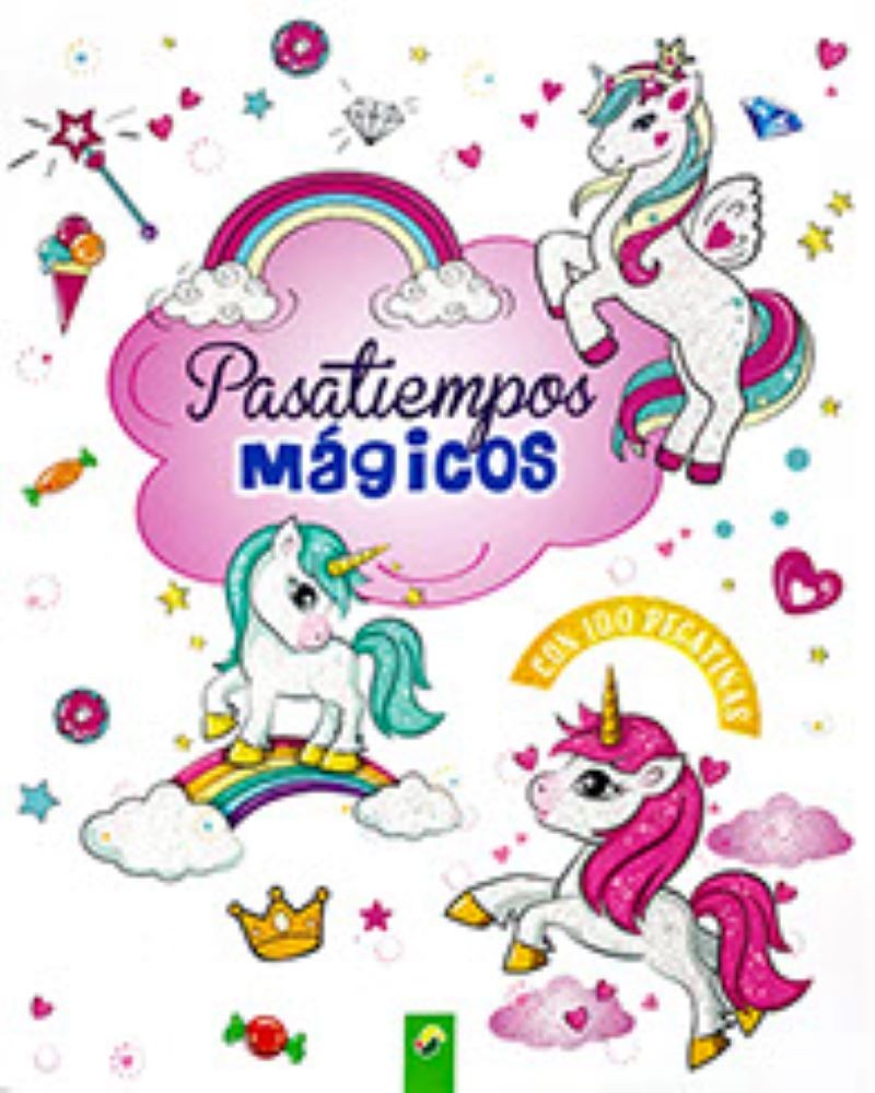 PASATIEMPOS MAGICOS 100 PEGATINAS