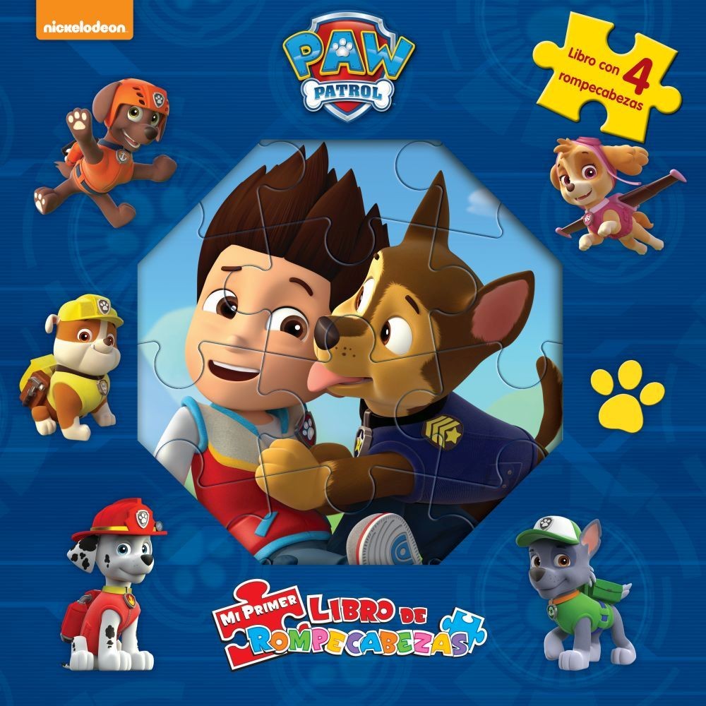 PAW PATROL. MI PRIMER LIBRO DE ROMPECABEZAS