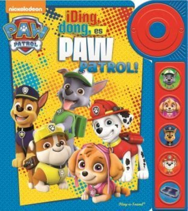 PAW PATROLL DING DONG (LIBRO CON SONIDOS )