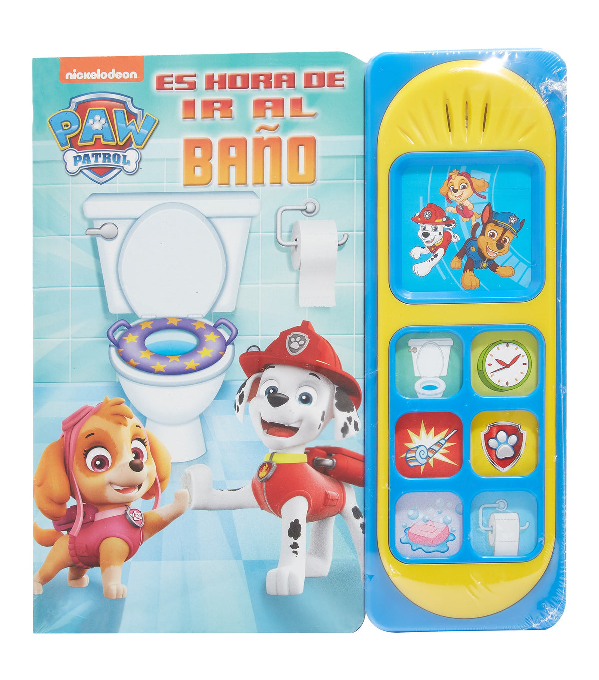 PAW PATROLL ES HORA DE IR AL BAÑO (LIBRO CON SONIDOS)