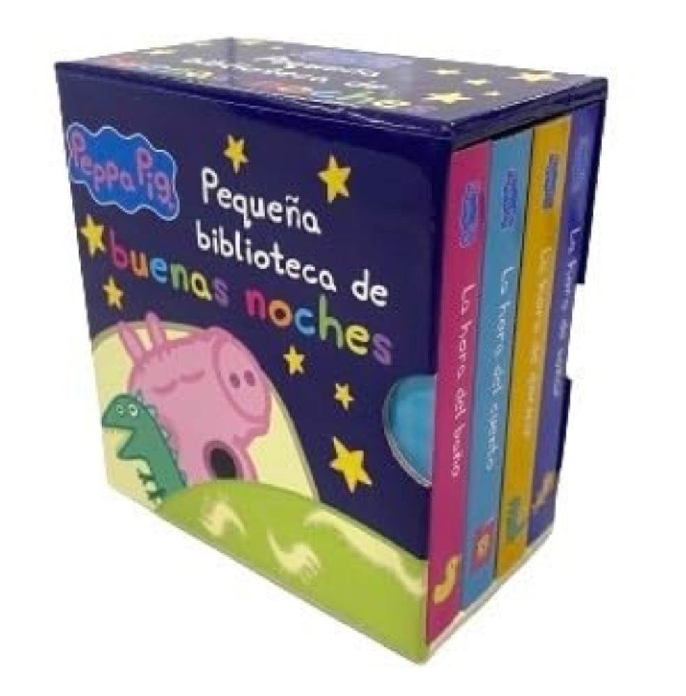 PEPPA PIG PEQUEÑA BIBLIOTECA BUENAS NOCHES