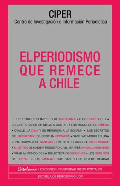 PERIODISMO QUE REMECE A CHILE