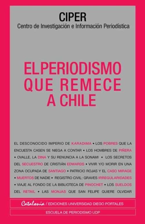 PERIODISMO QUE REMECE A CHILE
