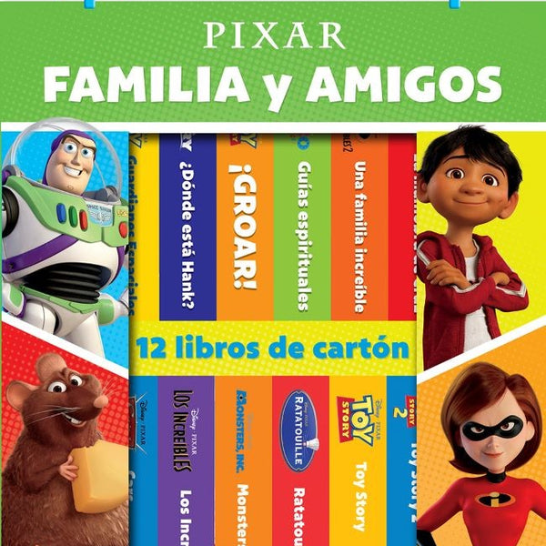 PIXAR AMIGOS Y FAMILIA 12 CUENTOS