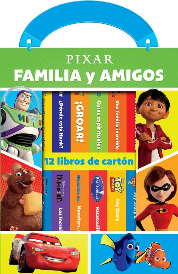PIXAR AMIGOS Y FAMILIA 12 CUENTOS