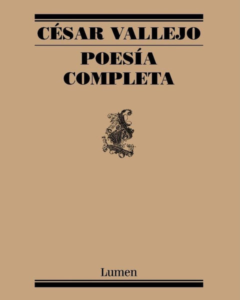 POESIA COMPLETA CESAR VALLEJO 2022