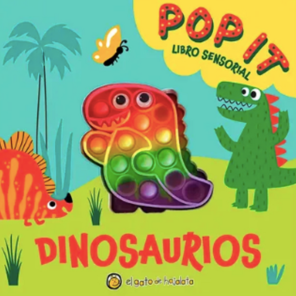 POP IT LIBRO SENSORIAL - DINOSAURIOS