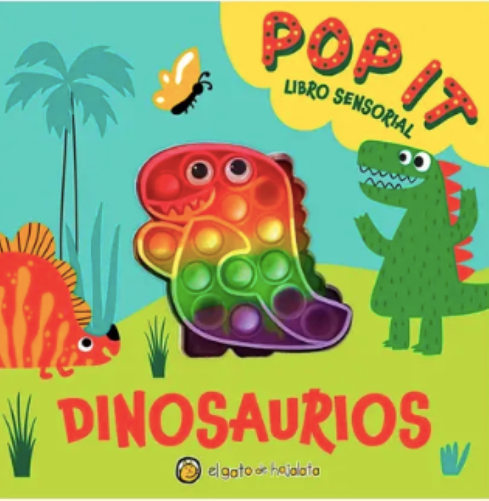 POP IT LIBRO SENSORIAL - DINOSAURIOS