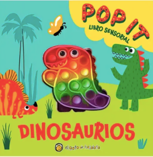 POP IT LIBRO SENSORIAL - DINOSAURIOS