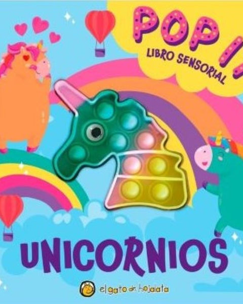POP IT LIBRO SENSORIAL - UNICORNIOS
