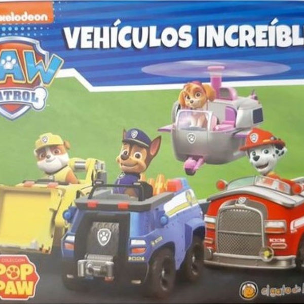 POP PAW VEHICULOS INCREIBLES