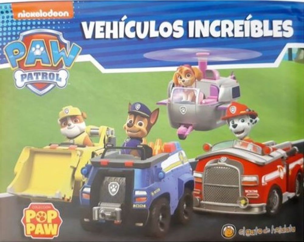 POP PAW VEHICULOS INCREIBLES