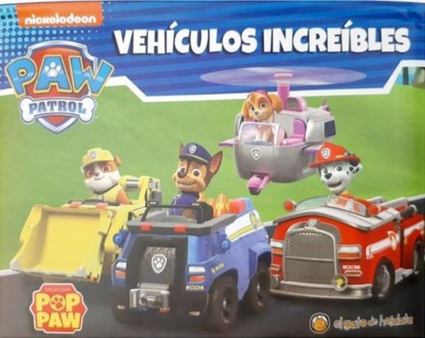 POP PAW VEHICULOS INCREIBLES