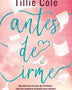 ANTES DE IRME