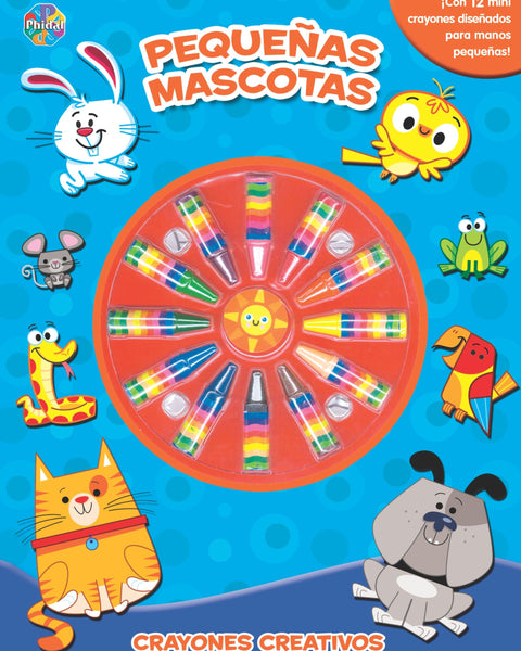 PEQUEÑAS MASCOTAS. CRAYONES CREATIVOS