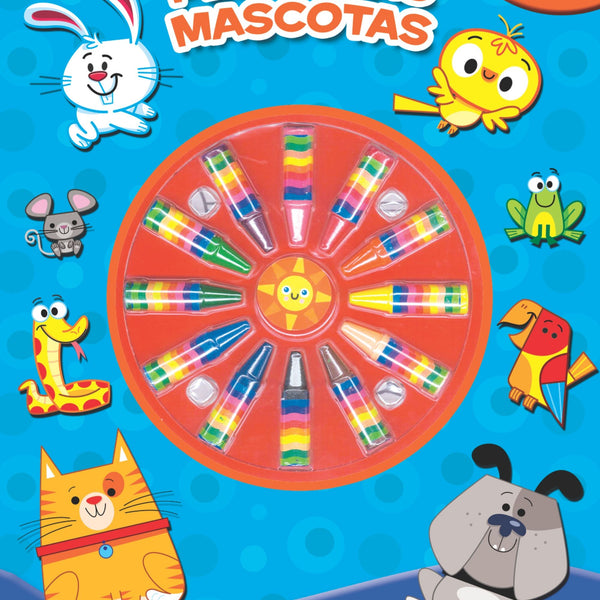 PEQUEÑAS MASCOTAS. CRAYONES CREATIVOS