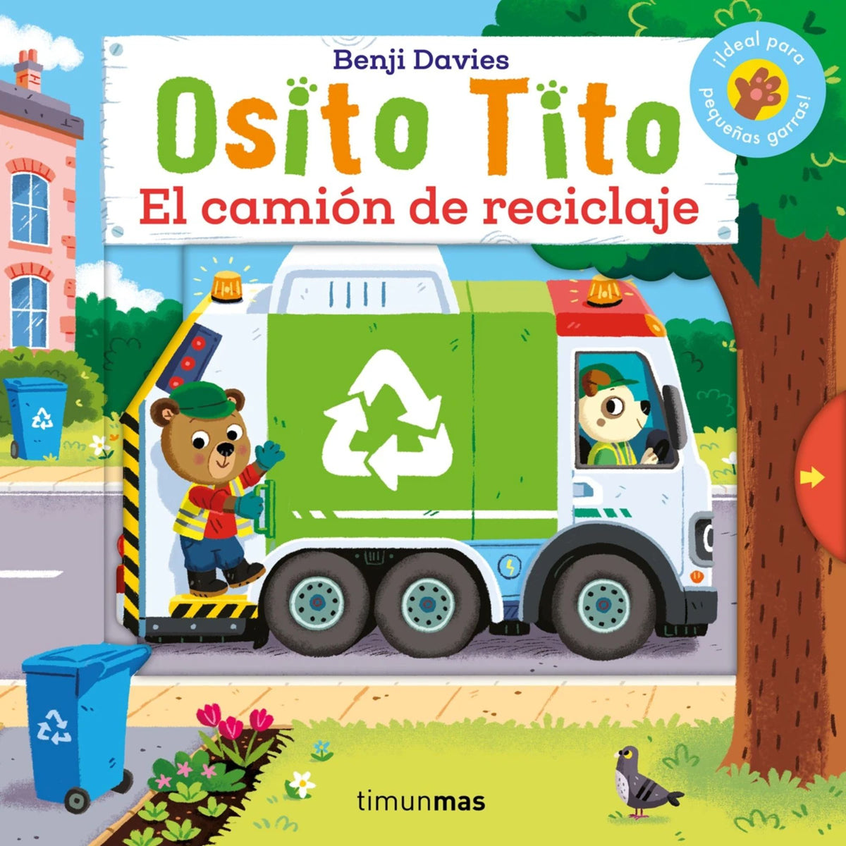 OSITO TITO CAMION DE RECICLAJE