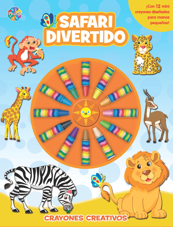 SAFARI DIVERTIDO. CRAYONES CREATIVOS