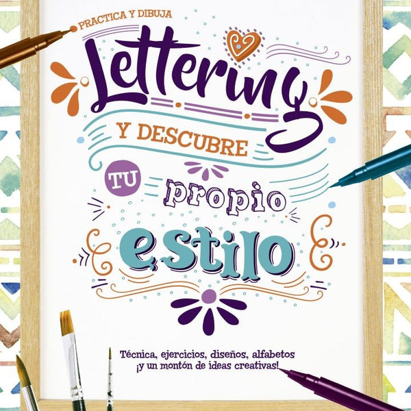 PRACTICA Y DIBUJA LETTERING - PASO A PASO