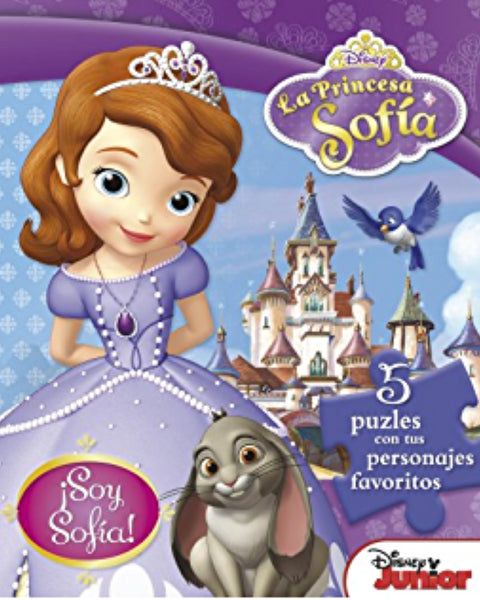PRINCESA SOPHIA 5 ROMPECABEZAS MEDIANO