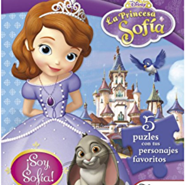PRINCESA SOPHIA 5 ROMPECABEZAS MEDIANO