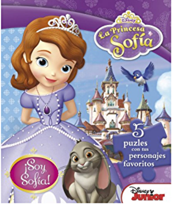 PRINCESA SOPHIA 5 ROMPECABEZAS MEDIANO