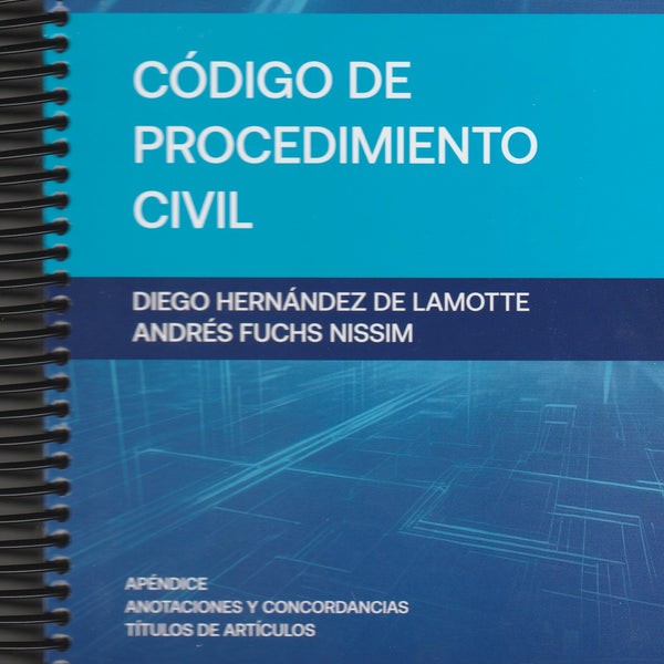 CÓDIGO DE PROCEDIMIENTO CIVIL 2025 ESTUDIANTIL (ANILLADO) – THOMSON REUTERS