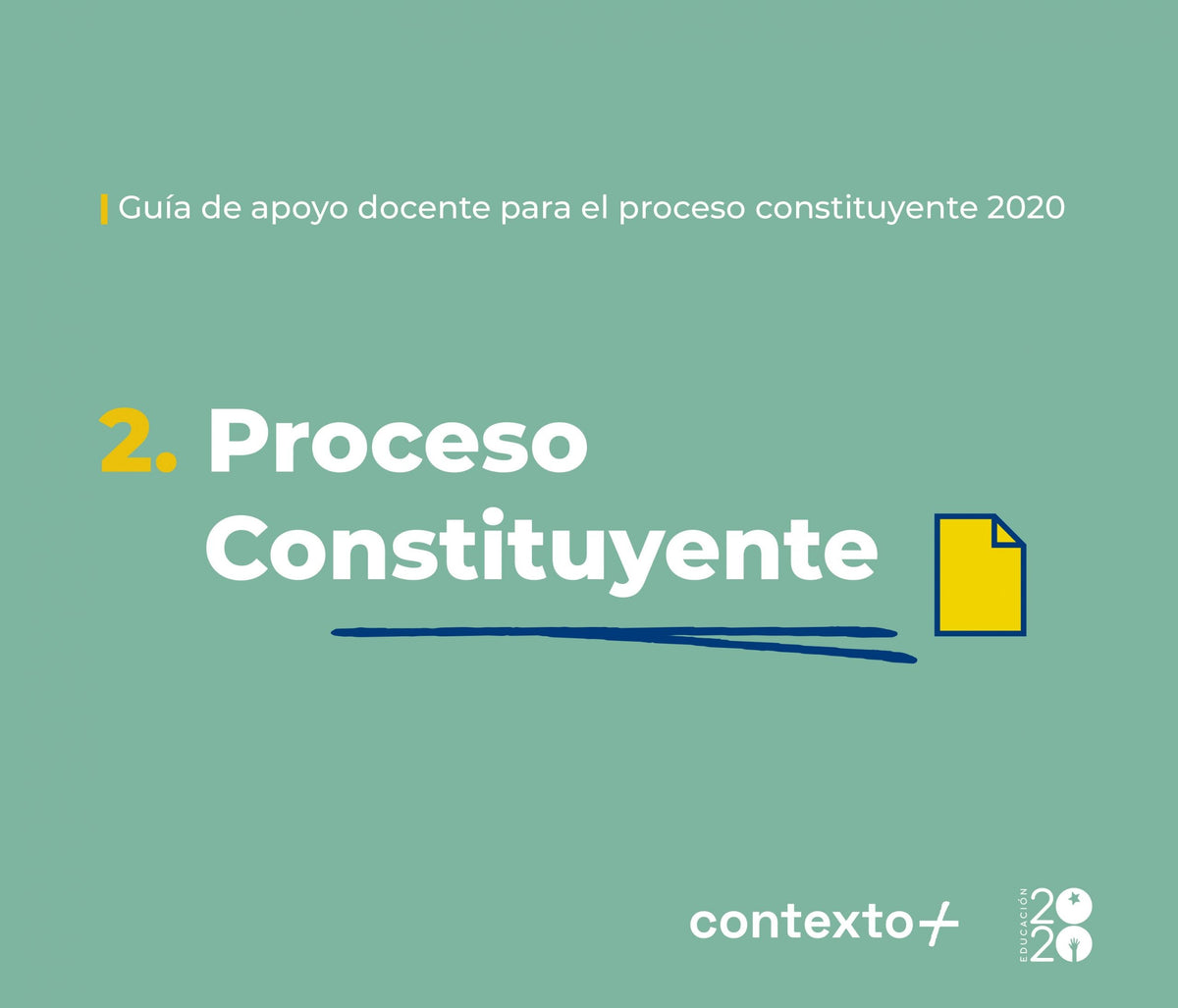 PROCESO CONSTITUYENTE