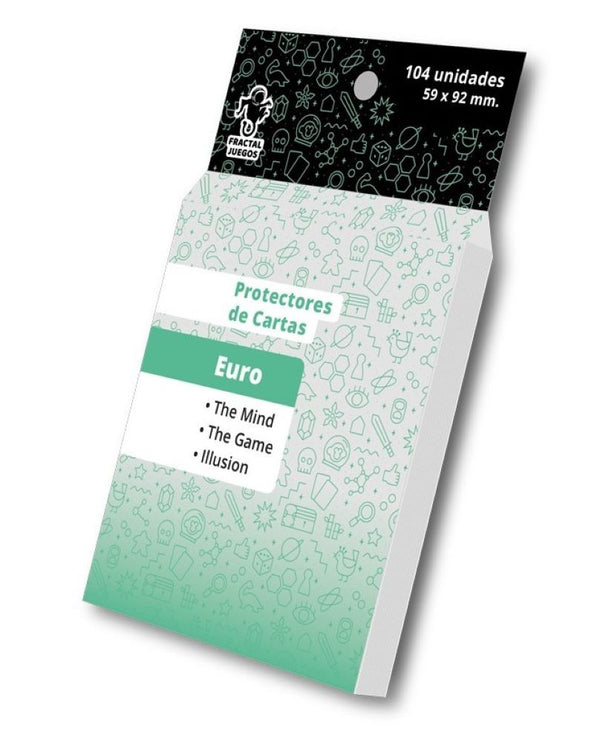 PROTECTORES DE CARTAS EURO (59 X 92 MM) - 104 UNIDADES