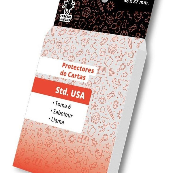 PROTECTORES DE CARTAS STD. USA (56 X 87 MM) - 104 UNIDADES