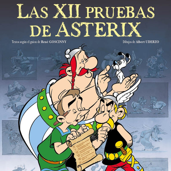 ASTERIX ILUSTRADOS - LAS XII PRUEBAS DE ASTERIX