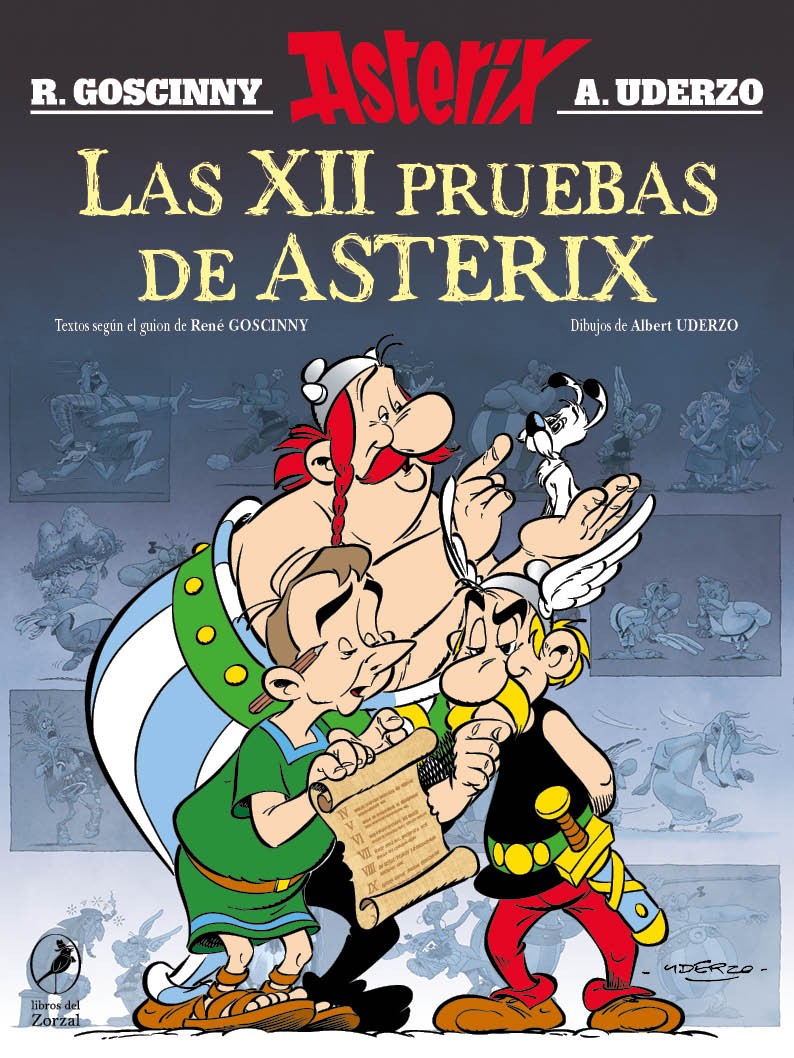 ASTERIX ILUSTRADOS - LAS XII PRUEBAS DE ASTERIX