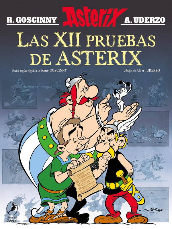 ASTERIX ILUSTRADOS - LAS XII PRUEBAS DE ASTERIX