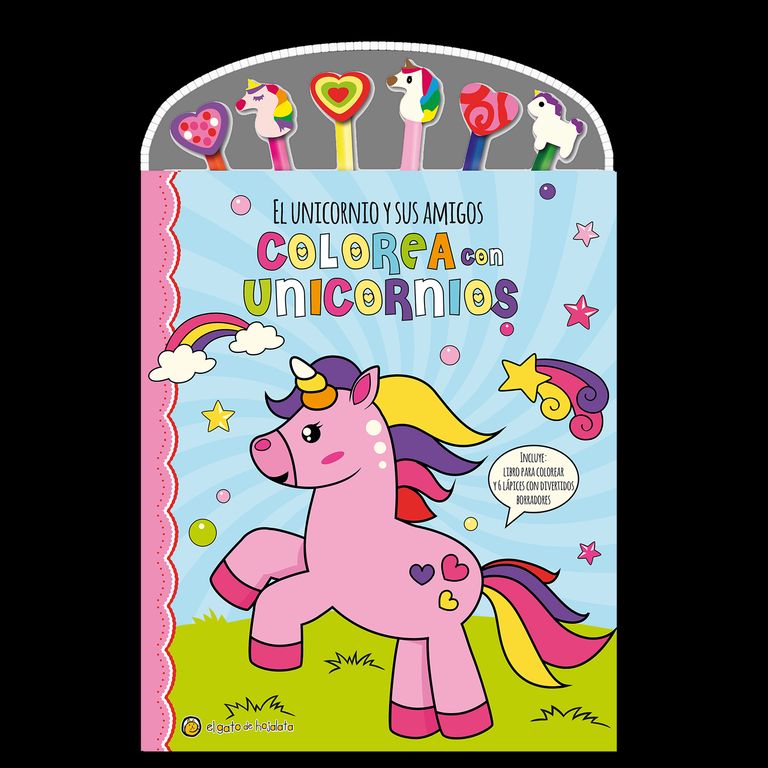 COLOREA CON UNICORNIOS: EL UNICORNIO Y S