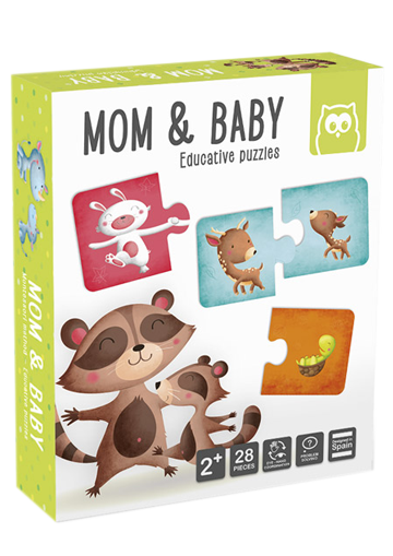 puzle educativo - MOM & BABY (2+)