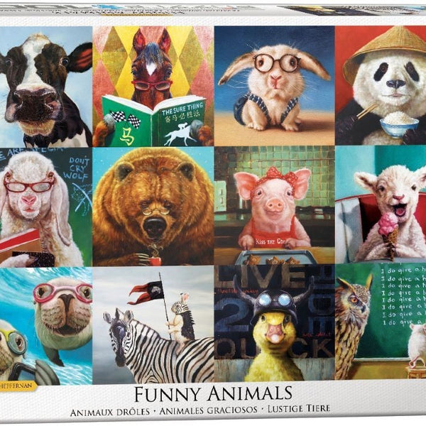 PUZZLE ANIMALES GRACIOSOS