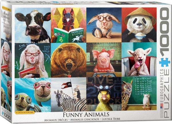 PUZZLE ANIMALES GRACIOSOS