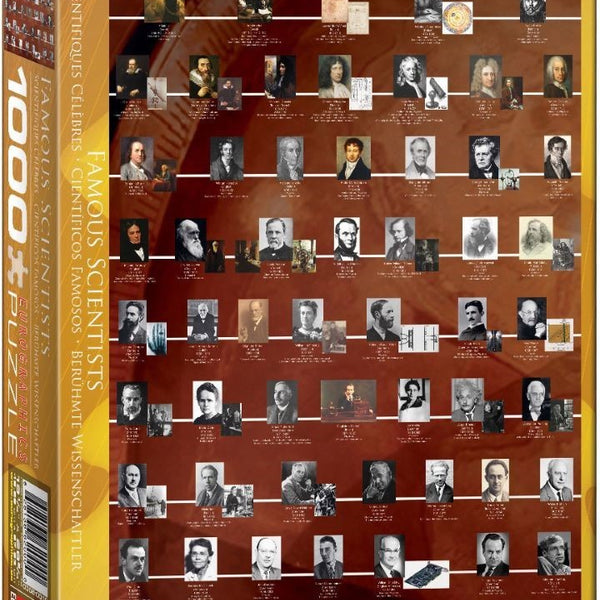 PUZZLE CIENTIFICOS FAMOSOS