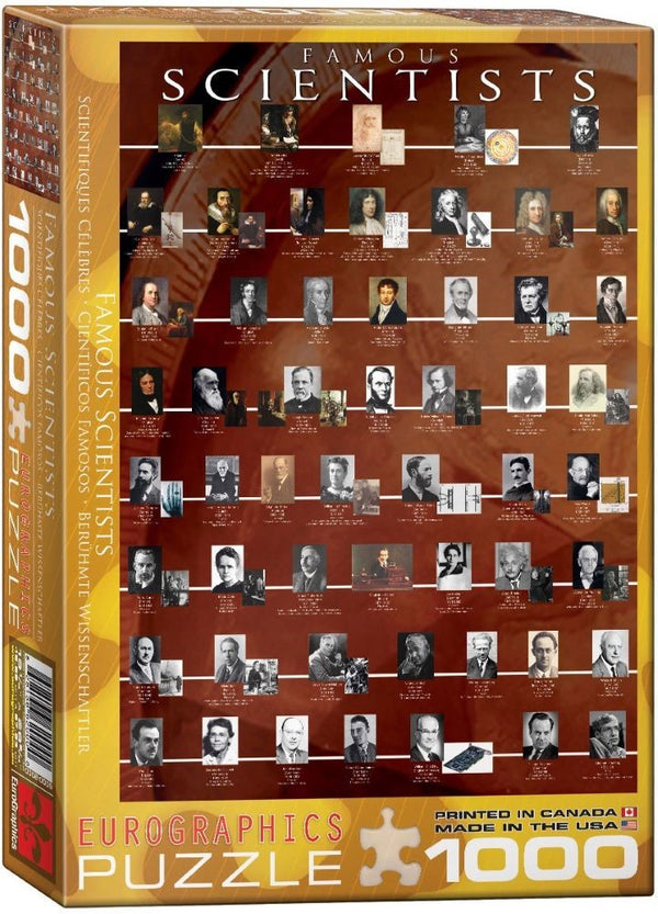 PUZZLE CIENTIFICOS FAMOSOS