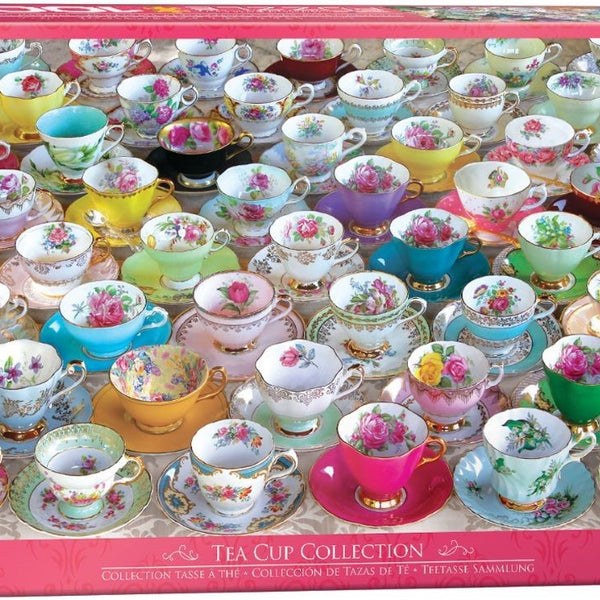 PUZZLE COLECCIÓN TAZAS DE TE