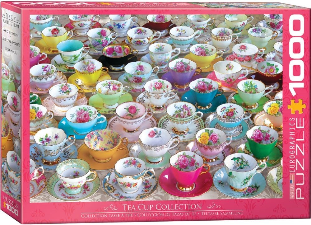 PUZZLE COLECCIÓN TAZAS DE TE