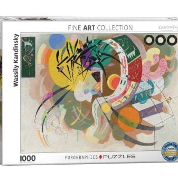 PUZZLE CURVA DOMINANTE, WASSILY KANDINSKY