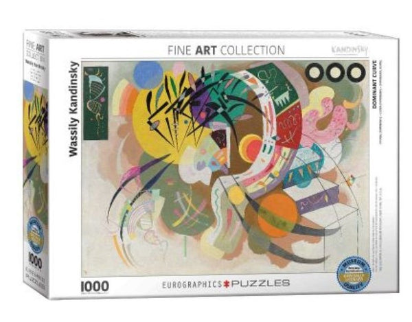 PUZZLE CURVA DOMINANTE, WASSILY KANDINSKY