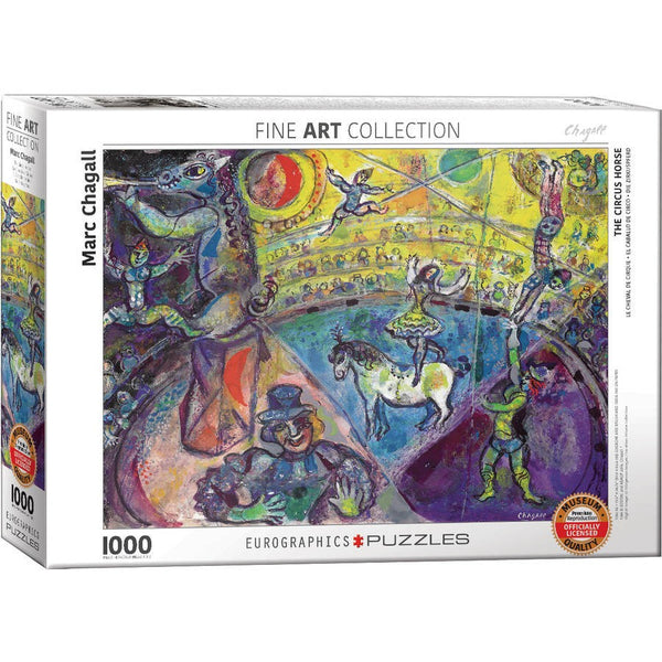 PUZZLE EL CABALLO DEL CIRCO, MARC CHAGALL
