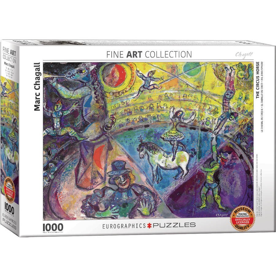 PUZZLE EL CABALLO DEL CIRCO, MARC CHAGALL