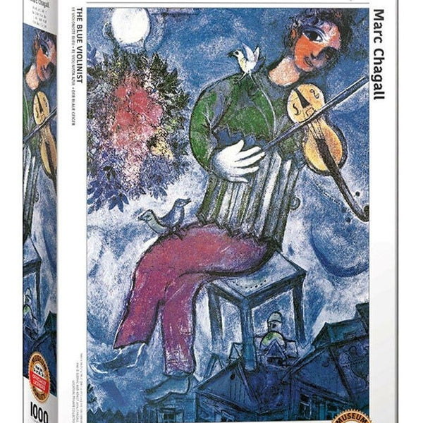 PUZZLE EL VIOLINISTA AZUL, MARC CHAGALL