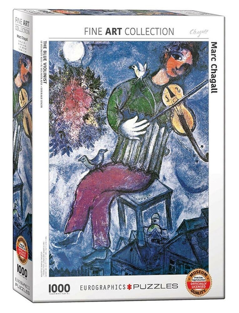 PUZZLE EL VIOLINISTA AZUL, MARC CHAGALL