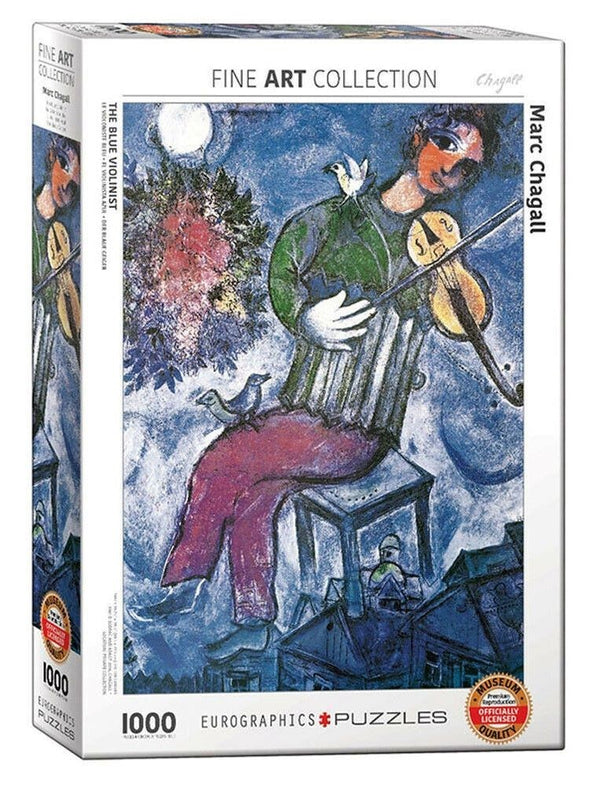 PUZZLE EL VIOLINISTA AZUL, MARC CHAGALL