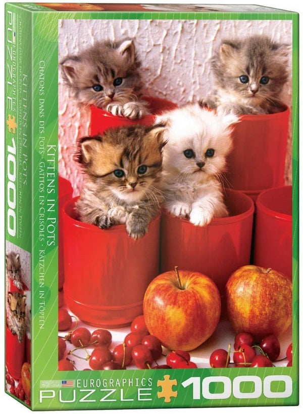 PUZZLE GATITOS EN CRISOLES